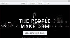 Desktop Screenshot of madeindsm.com